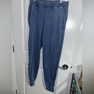 Sincerely Jules Women’s Large Sweatpants Joggers Blue